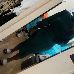 ASOS emerald green dress
